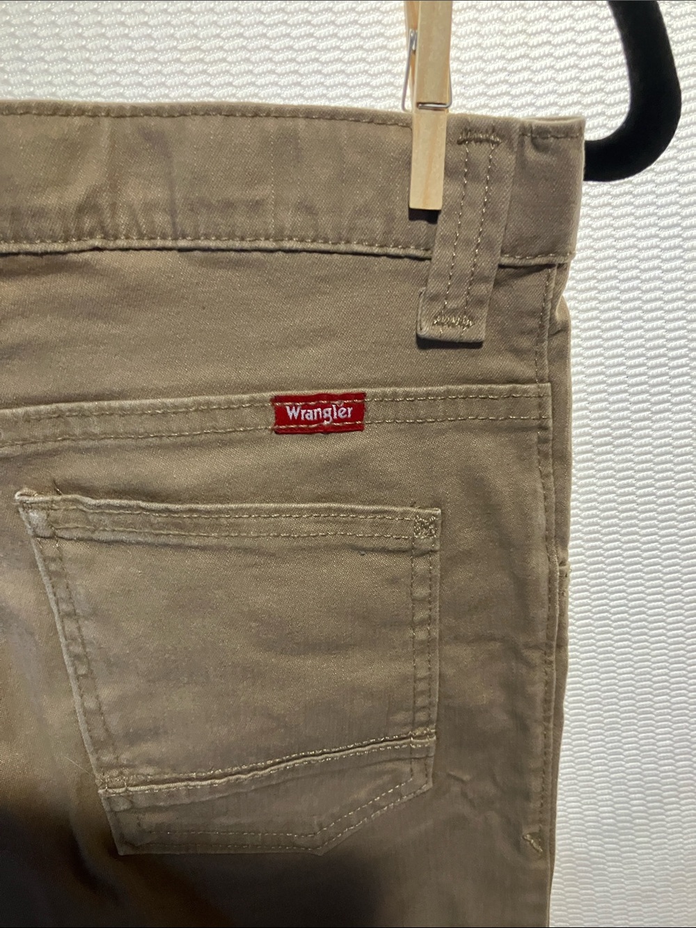 Wrangler Boys Tan Jeans - Straight Leg - Picture 8 of 9